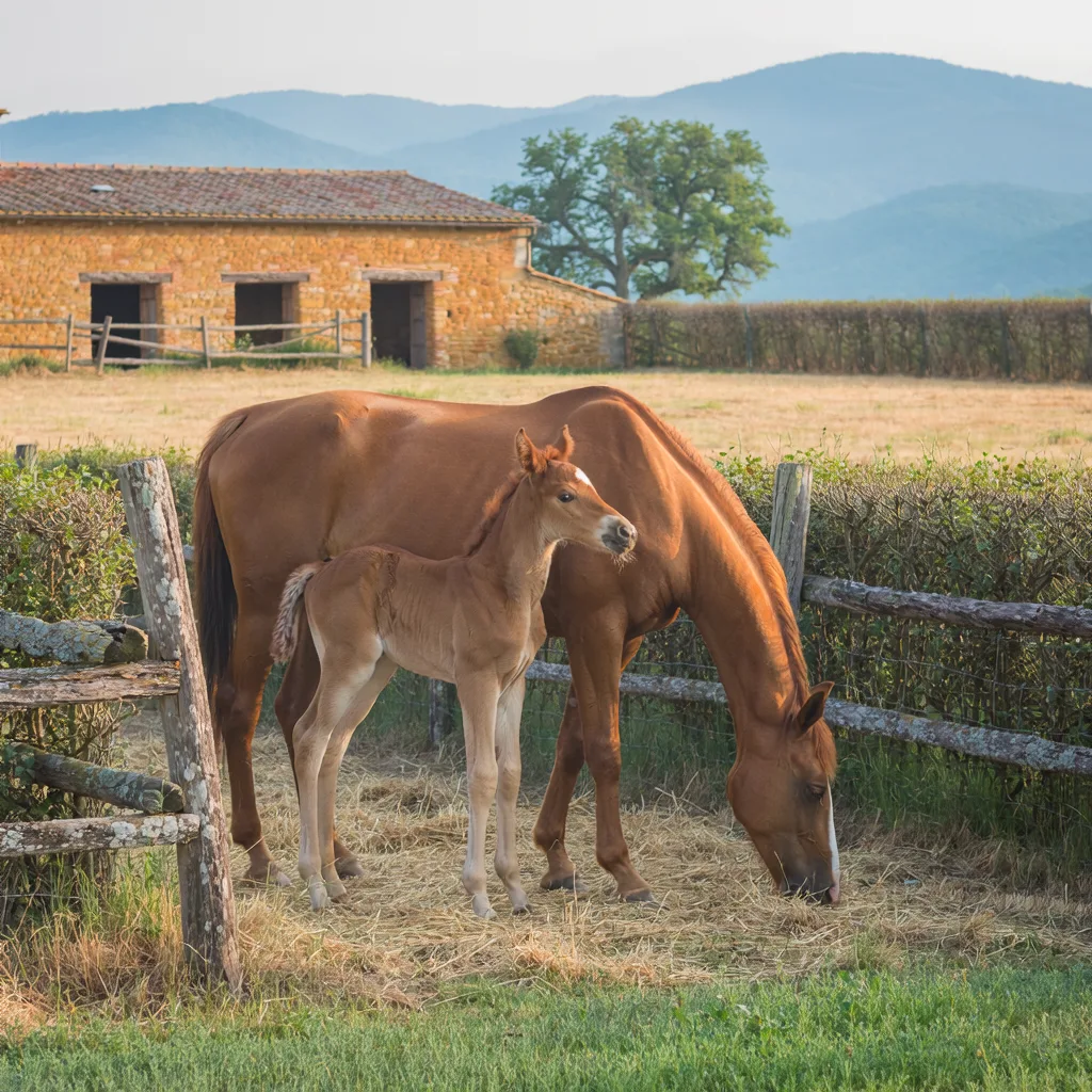 Élevage de chevaux, La Jumenterie, Saint-Pierre-de-Chandieu